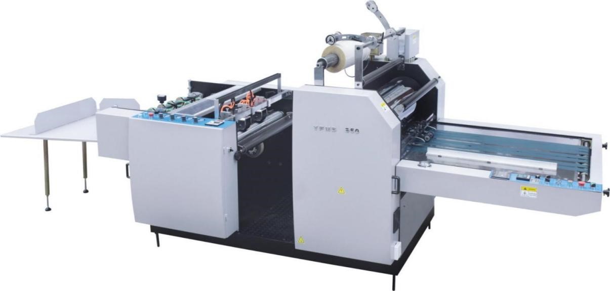spildt semi-auto lamineringsmaskine